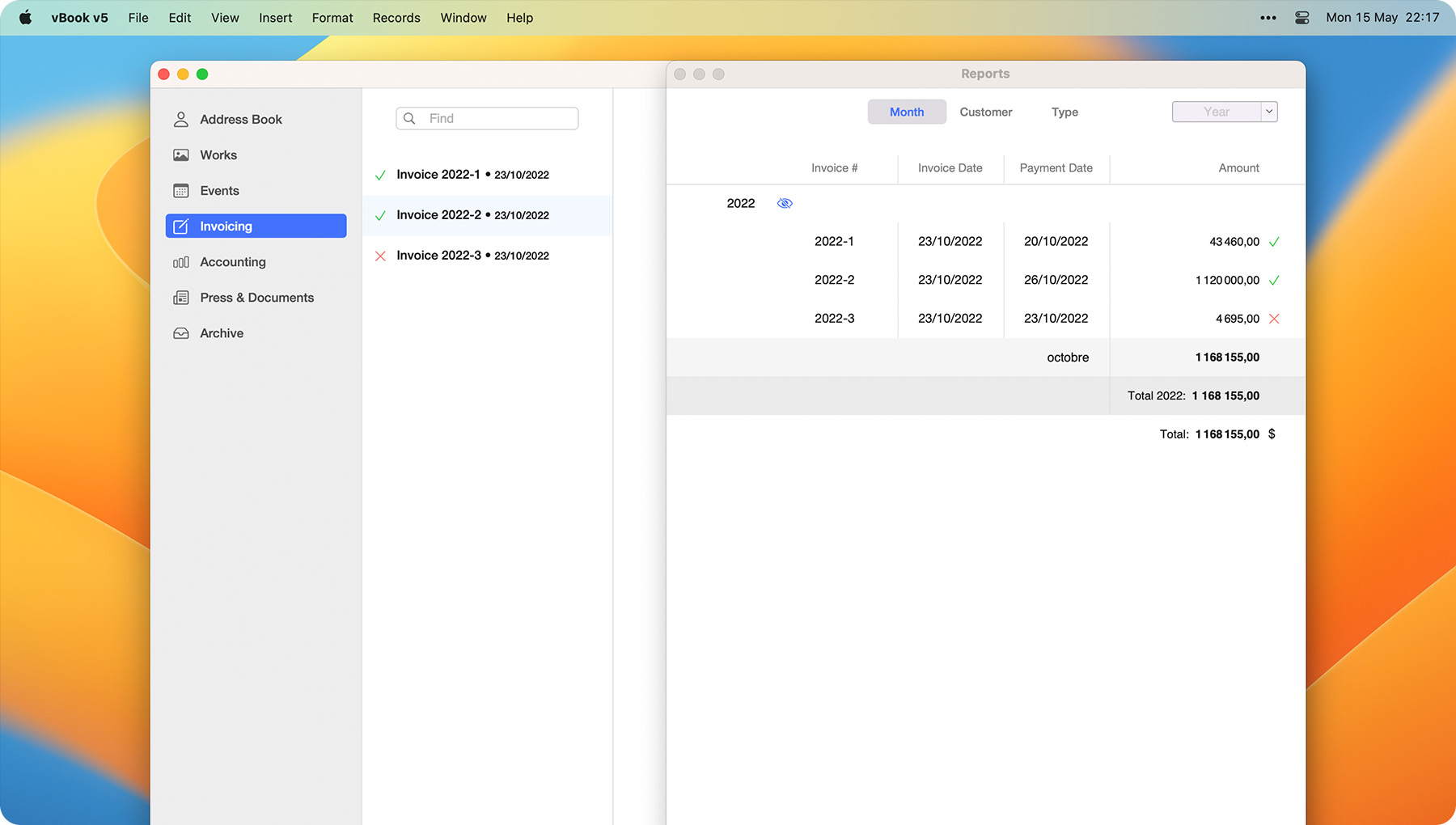 vBook-v5-Invoices-Reports