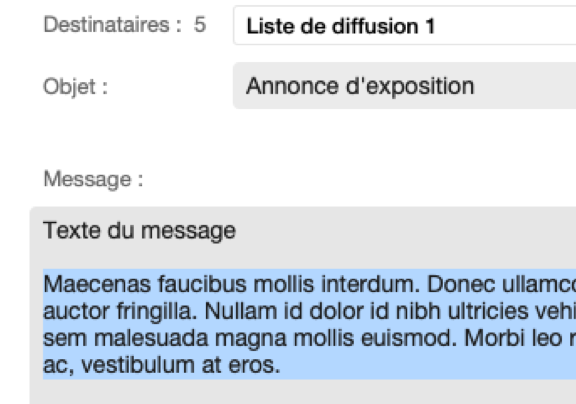 vBook v5 - Impression de listes ou d'étiquettes