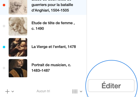vBook v5 - entrer en mode Edition