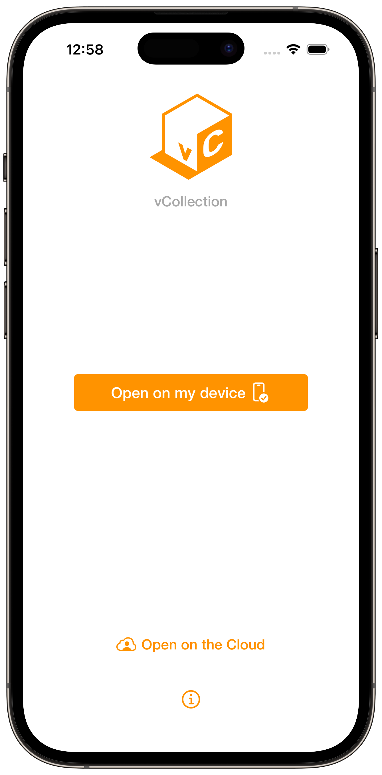 iPhone 14 vCollection Open